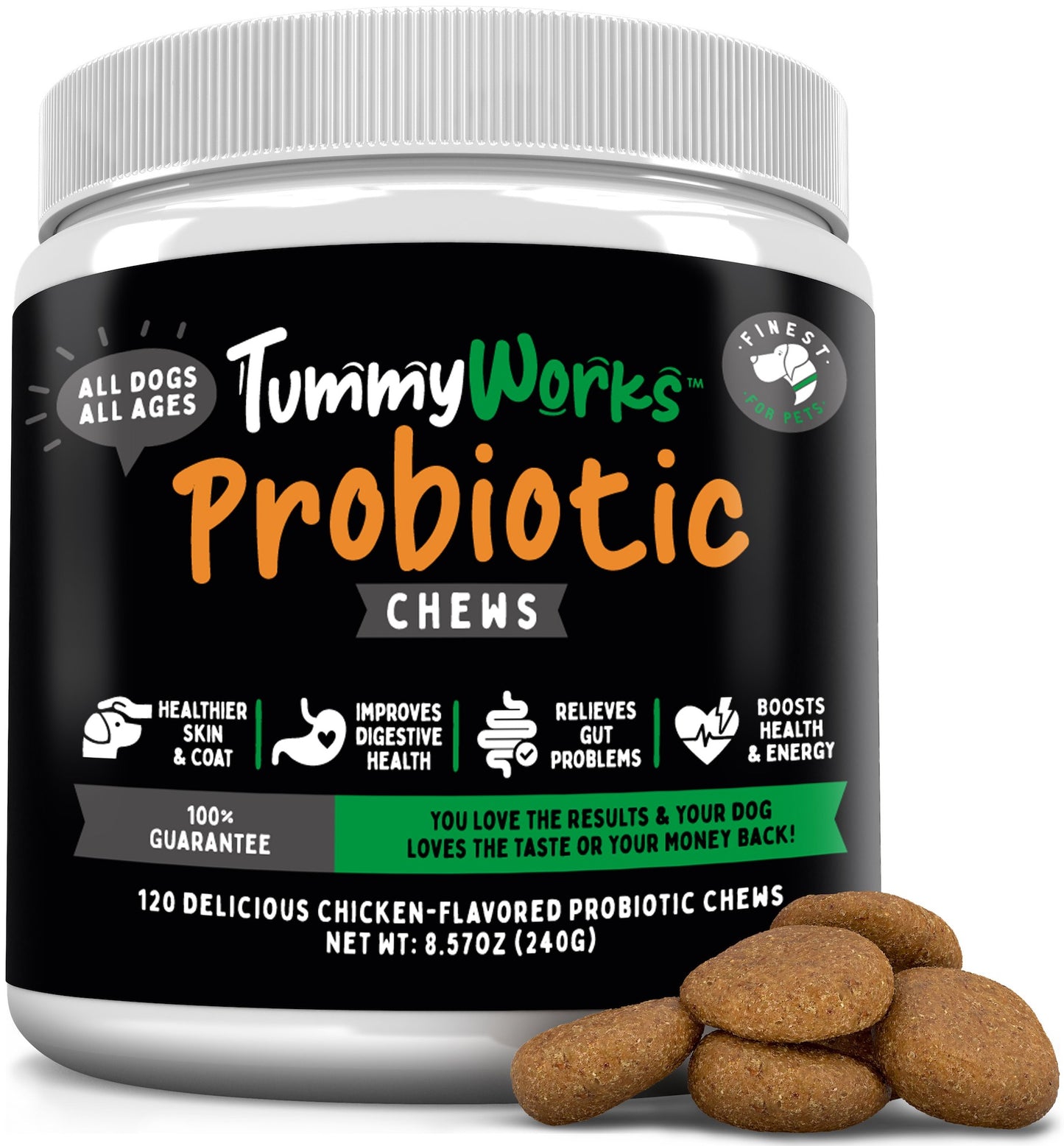 TummyWorks Chews 120ct